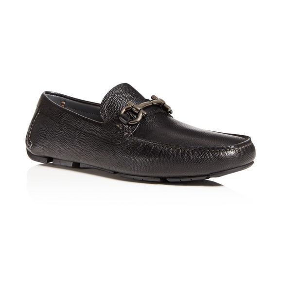 Salvatore Ferragamo Other - Salvatore Ferragamo Pebbled Leather Loafers